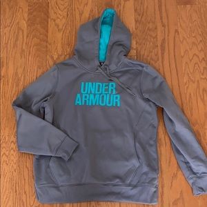 under armor hoodie:)